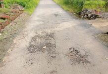 Jalan Di Kecamatan Kroya Indramayu Baru Dikerjakan Sudah Rusak
