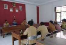 Camat Bangodua Rapat Persiapan ZIS Ramadan 1444 H Tahun 2023