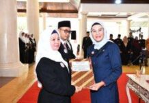 Bupati Indramayu Lantik 252 Kepala Sekolah TK Negeri –SDN –SMP Negeri