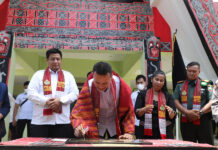 Wagub Sumut Musa Rajekshah Resmikan GOR Samosir Sarana Untuk Atlet Raih Prestasi