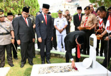 Gubernur Sumut Edy Rahmayadi Pimpin Ziarah Peringatan HUT Ke-75 Provinsi Sumut Berharap Keharmonisan Tetap Terjaga