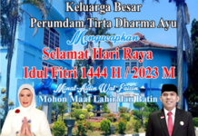 IDUL FITRI 1444 H MOMENTUM PERUMDAM TIRTA DARMA AYU EVALUASI PERBAIKAN DIRI DAN PERUSAHAAN