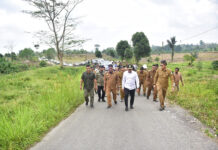 Gubernur Sumut Jalan Alternatif Medan-Berastagi Via Kutalimbaru 9,75 Km Selesai Dibangun