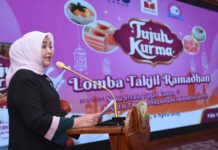 Lomba Membuat Takjil-Ketua TP PKK Sumut Nawal Lubis Berharap Dorong Industri Rumahan