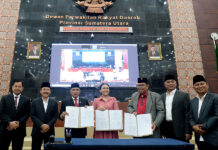 Gubernur Sumut Sampaikan LKPJ TA 2022 Pertumbuhan Ekonomi Capai 14 Riwet Penghargaan Bidang Pangan