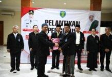 Pengurus Forum Komunikasi Antar Umat Beragama (FKUB) Kabupaten Indramayu Resmi Dilantik Periode 2023-2025