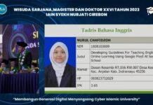 Jelang Wisuda Mahasiswa IAIN Syekh Nurjati Cirebon Meninggal