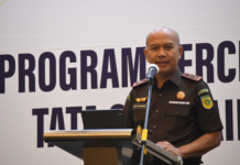 Kepala Kejaksaan Tinggi Jabar :Dengan 1.208 Kepala Desa Buat Fakta Intergritas Program Percepatan Peningkatan Tata Guna Air (P3-TGAI) BBWS Ciatrum