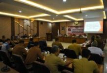 Bupati Nina Agustina Adakan Rapat Bahas Masa Tanam Padi Sadon Juni 2023