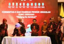 Pekan Olahraga Dan Kesenian Daerah Perbatasan (Porsenitas-X) Pameran Produk Unggulan Tingkatkan Ekonomi