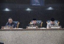 Rapat Paripurna DPRD Dihadiri Pj Sekda Pemkab Indramayu