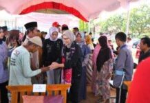 Kunjungan Kerja Nina Agustina Di Wilayah Tukdana Muliakan Lansia