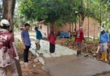 Perbaikan Jalan Desa Sanca Gantar