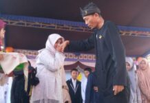 Pelepasan 28 Siswa SD Negeri 3 Druten Kulon Dimeriahkan Buadya Tari Topeng