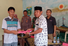 Serah Terima Jabatan Dari Kepala Desa Pj Ke Kades Pergantian Antar Waktu (PAW) Desa Tanjungkerta