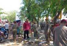 Bangunan Liar Dibongkar Untuk Ciptakan Kawasan Sport Center Tertib Dan Nyaman Pusat Kota Indramayu