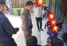 Satpol PP Kecamatan Terisi Tindak Siswa SMP Bolos Sekolah