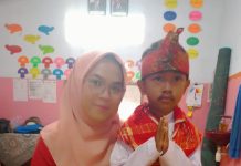 Budayakan Adat Istiadat Meriahkan Hari Anak Nasional TK PUI 2 Sindang