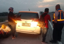 Lima Wartawan Asal Indramayu Alami Lakalantas Di Jalan Tol Driyorejo Jawa Timur