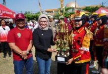 Bupati Indramayu Semarak HUT 78 RI Tahun 2023 Dengan Warga Haurgeulis