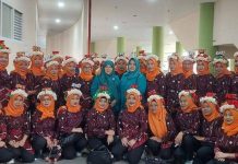 Kontingen Dari Kecamatan Lohbener Indramayu Juara 1 Yel-Yel PKK Tingkat Provinsi Jawa Barat Tahun 2023