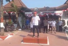 Pemcam Lelea HUT RI 78 Tahun 2023 Adakan Kegiatan Lomba Baris Berbaris