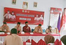 Kasubag Umpeg Kecamatan Lelea Kasari S.IP Hadiri Acara Musyawarah Ranting Kwaran Pramuka