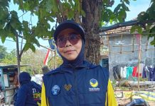 Bacaleg DPRD Provinsi Jabar Sri Wahyuni Dari Partai Nasdem Adakan Jalan Santai Di Desa Jatibarang Baru