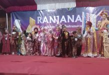 Panggung Hiburan Rakyat Gor Singalodra Acara KNPI Kecamatan Sindang Selesai