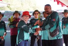 Bupati Nina Agusatina Tanam Bibit Mangrove Tahun 2023