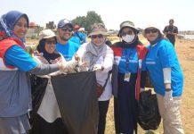 Pemkab Indramayu Bersama PT Elnusa Tbk Peduli Lingkungan Tanam Pohon