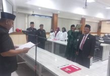 Pj Sekda Pemkab Indramayu Lantik Sekcam Bongas