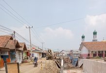 Pelaksana Pekerjaan Tahap I BBWS Dan Waskita Karya Desa Panyindangan Wetan Kegiatan lapangan Aman