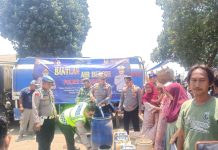 Bantuan Air Bersih Dari Polres Indramayu 50 Ribu Liter Untuk Tiga Kecamatan Dampak Kemarau Panjang