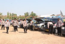 Kapolres Indramayu Cek Kesiapan Kendaraan Dinas Untuk Operasi Mantap Brata Lodaya TA.2023/2024