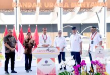 Presiden Jokowi Resmikan Bandara Mentawai Berharap Dongkrak Pariwisata Di Padang