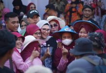 Hasil Bumi Petani Kota Mangga Jadi Ajang Pameran Kegiatan Karnaval HUT 496 Indramayu