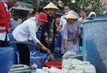 Bupati Indramayu Pantau Langsung Distribusi Wilayah Krangkeng Krisis Air Dampak Kekeringan