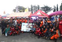 Tim Rescue Tetap Siaga Bersama Relawan
