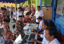 Dinas Catatan Sipil Indramayu Adakan Layanan Aminduk Di Lokasi Kegiatam MTQ Ke 53 Tahun Di Losarang