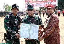 TNI Manunggal Membangun Desa (TMMD) Ke 118 Selesai Di Desa Cikawung Terisi