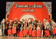 Bupati Nina Agustina Hadiri HUT IBI 72 Tahun PC IBI Indramayu