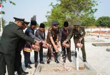 Forkopinda Indramayu Ziarah Di Taman Makam Pahlawan