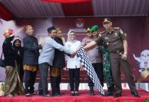 KPUD Indramayu Kirab Pemilu Penentuan Pemimpin