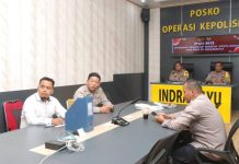 Tim Saber Pungli Ikuti Rakernas Di Rauan Call Centre 110 Polres Indramayu