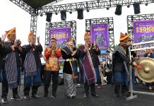 Kemeriahan Kirab Budaya Njuah-Njuah Kabupaten Dairi Sumut