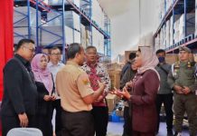 Dinas Kesehatan Indramayu Miliki Gudang Farmasi Manfaatkan Jaga Kualitas Penyimpanan Barang Dan Obat Medis