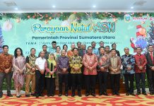 Pj Gubernur Sumut Hassanudin Natal ASN Pemprov Sebut Melayani Rakyat Ibadah