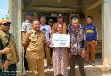 BPJS Ketenagakerjaan Serahkan Santunan Jaminan Kematian Almarhum Caskiwen