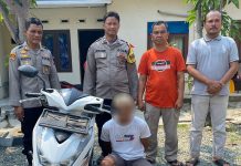 Reskrim Polsek Karangampel Tangkap Pelaku Curanmor